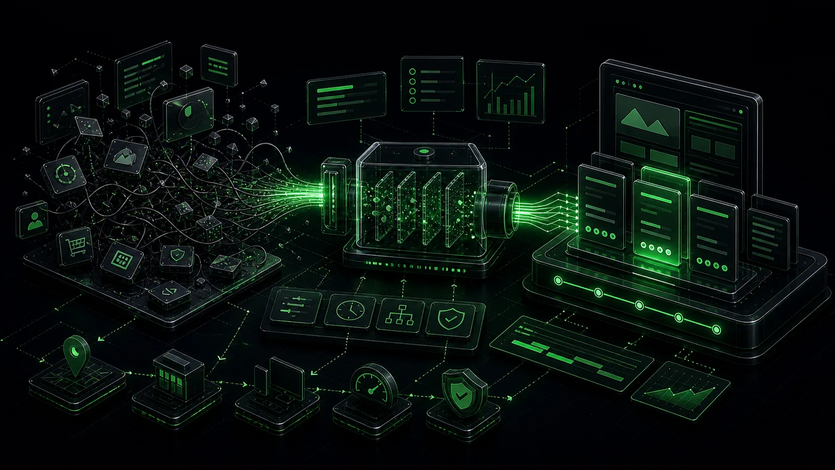 Isometric infrastructure cover for Quanto Costa un Sito Web a Vicenza nel 2026? Prezzi Reali, Senza Sorprese